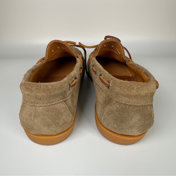 Easymoc Moccasin Leather Suede Shoes Men\'s Size 8 D Olive Green main image 8